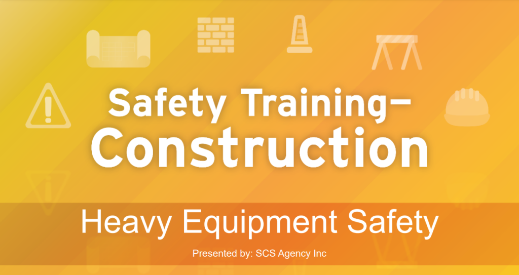 Safety Training Construction Heavy Equipment Safety Presentation
