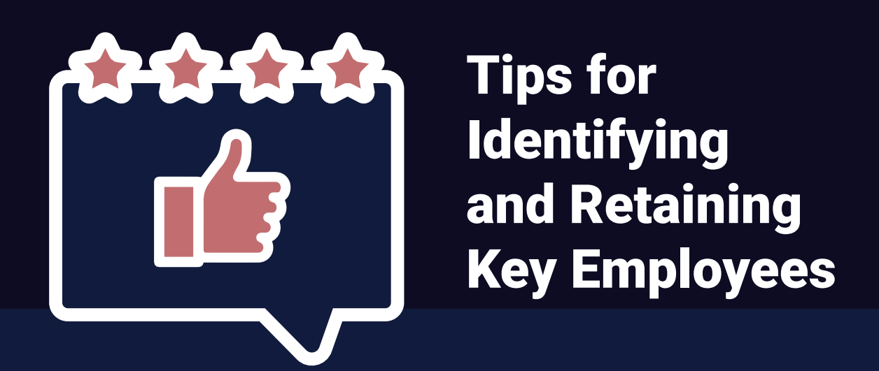 Tips for Identifying and Retaining Key Employees Infographic SCS